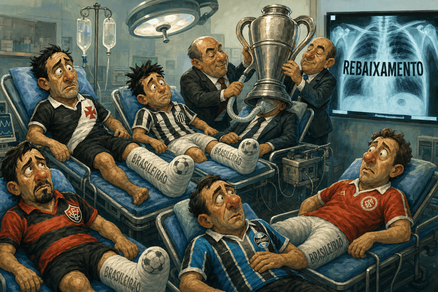 A Copa do Brasil virou o pronto-socorro dos aflitos do Brasileirão