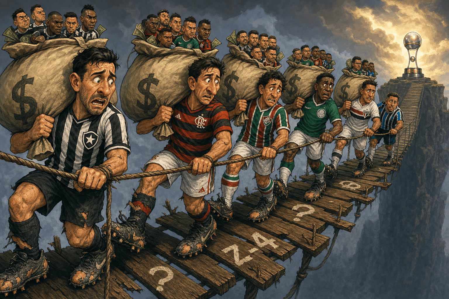 Seis vagas, pouca certeza: a supremacia brasileira vai a julgamento na Libertadores