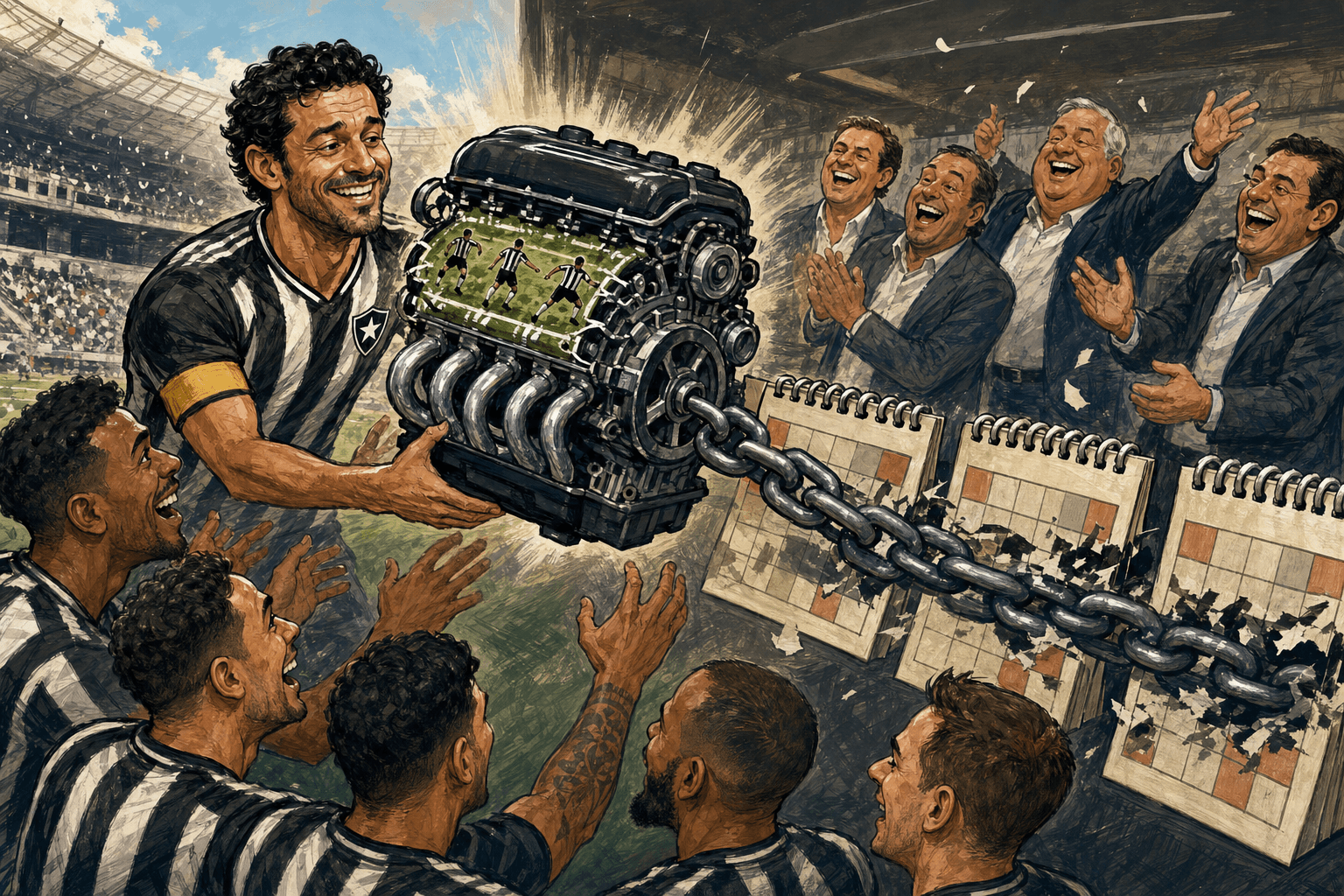 Fred é reforço para hoje; três anos e meio são aposta demais para o Atlético-MG