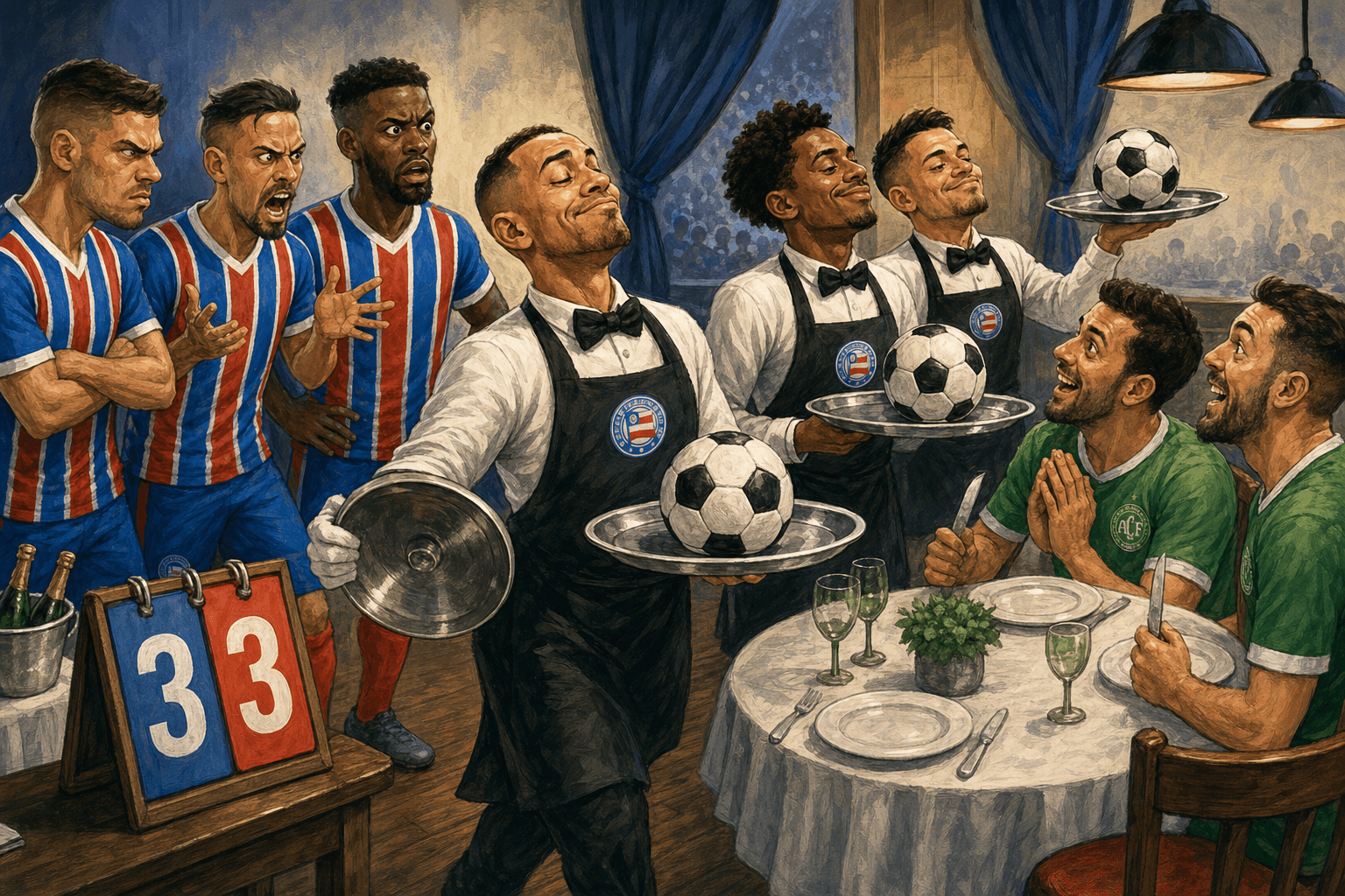Três vantagens, nenhum álibi: a defesa do Bahia fez do empate um método