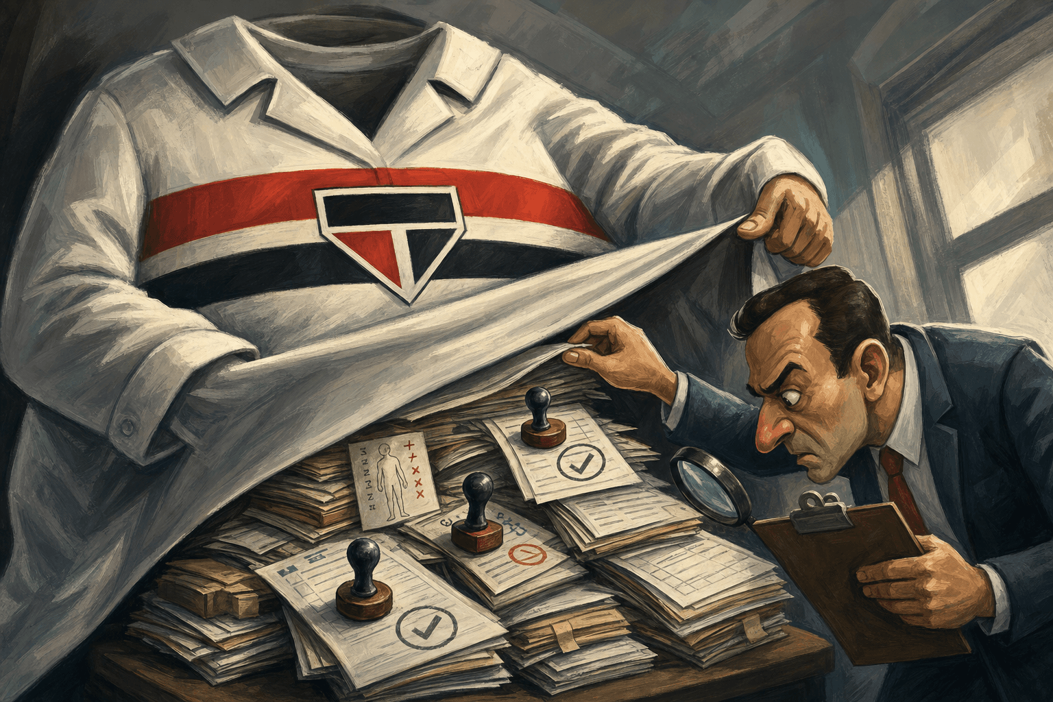 A camisa não é jaleco: caso Ruan exige auditoria no São Paulo, não guerra de versões