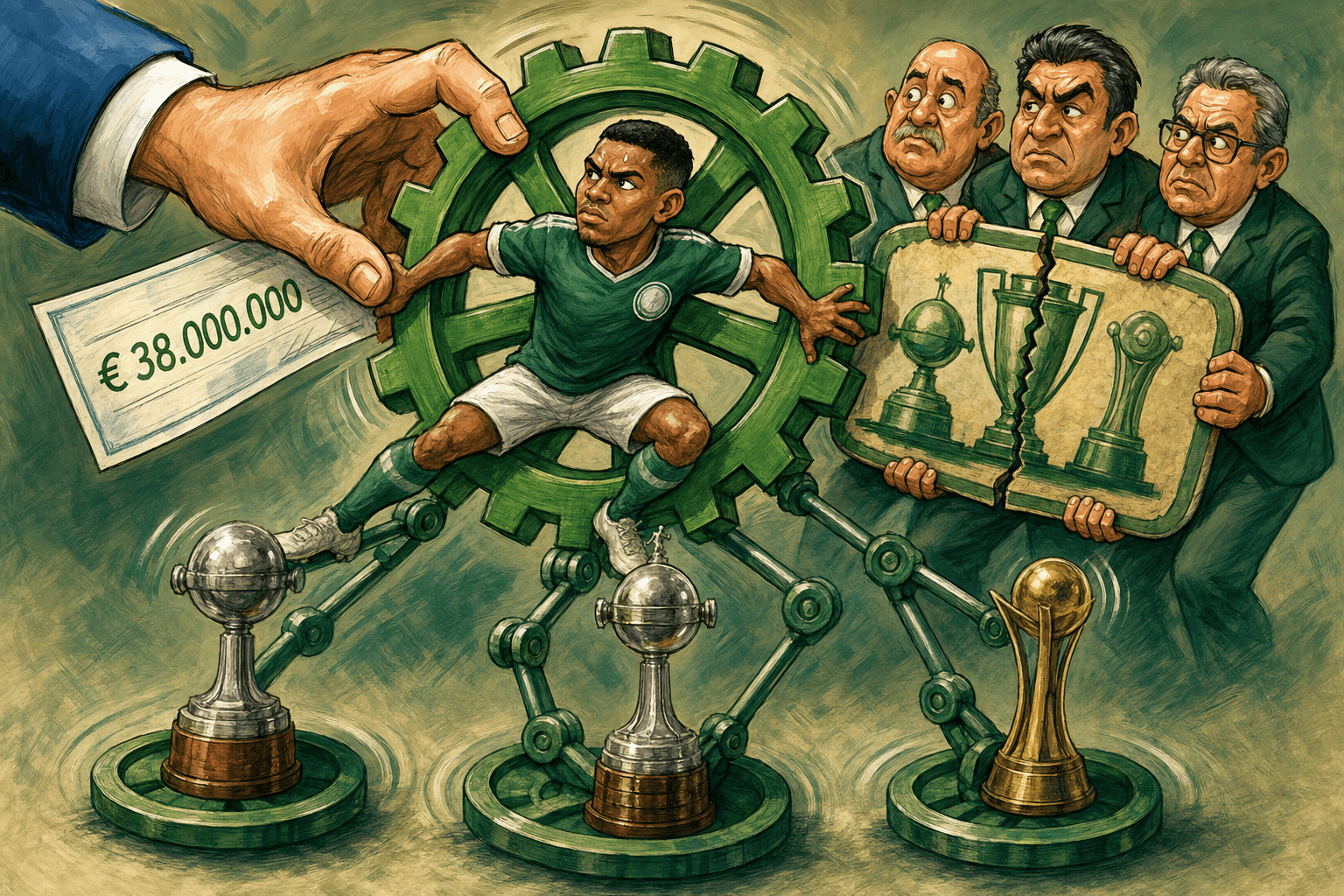 Allan por menos? Palmeiras põe o discurso de títulos à venda