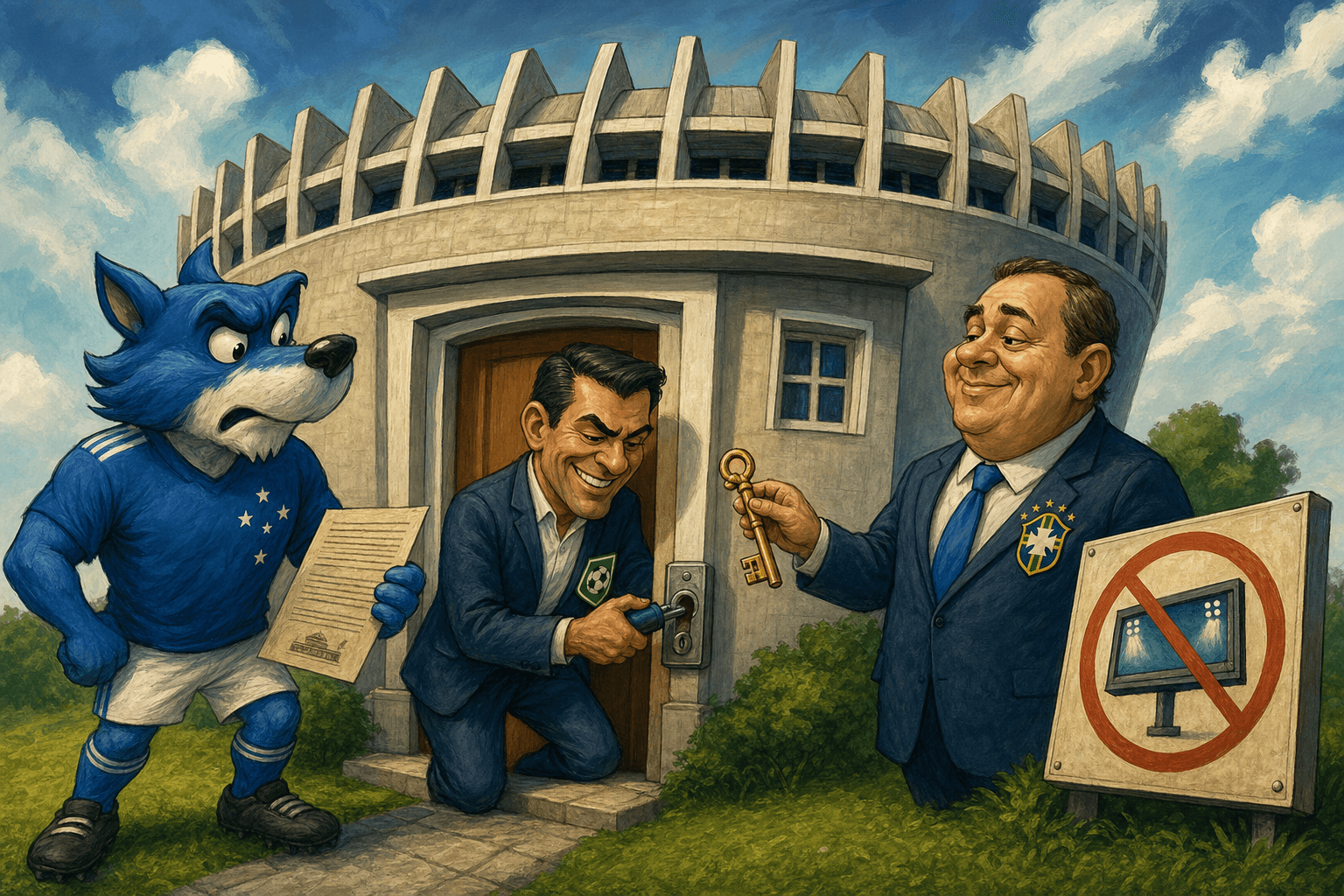 A bet já escolhe até estádio? CBF ameaça tirar o Cruzeiro do Mineirão