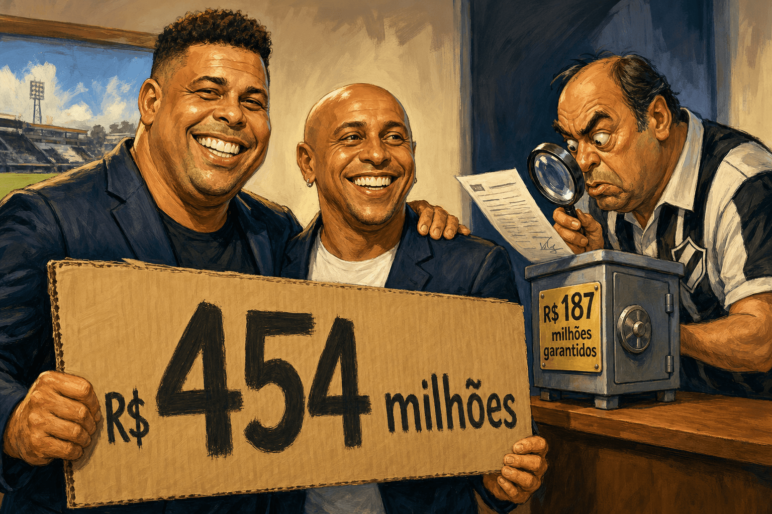 Na SAF da Inter de Limeira, Ronaldo é a foto — a garantia de R$ 187 milhões é a notícia