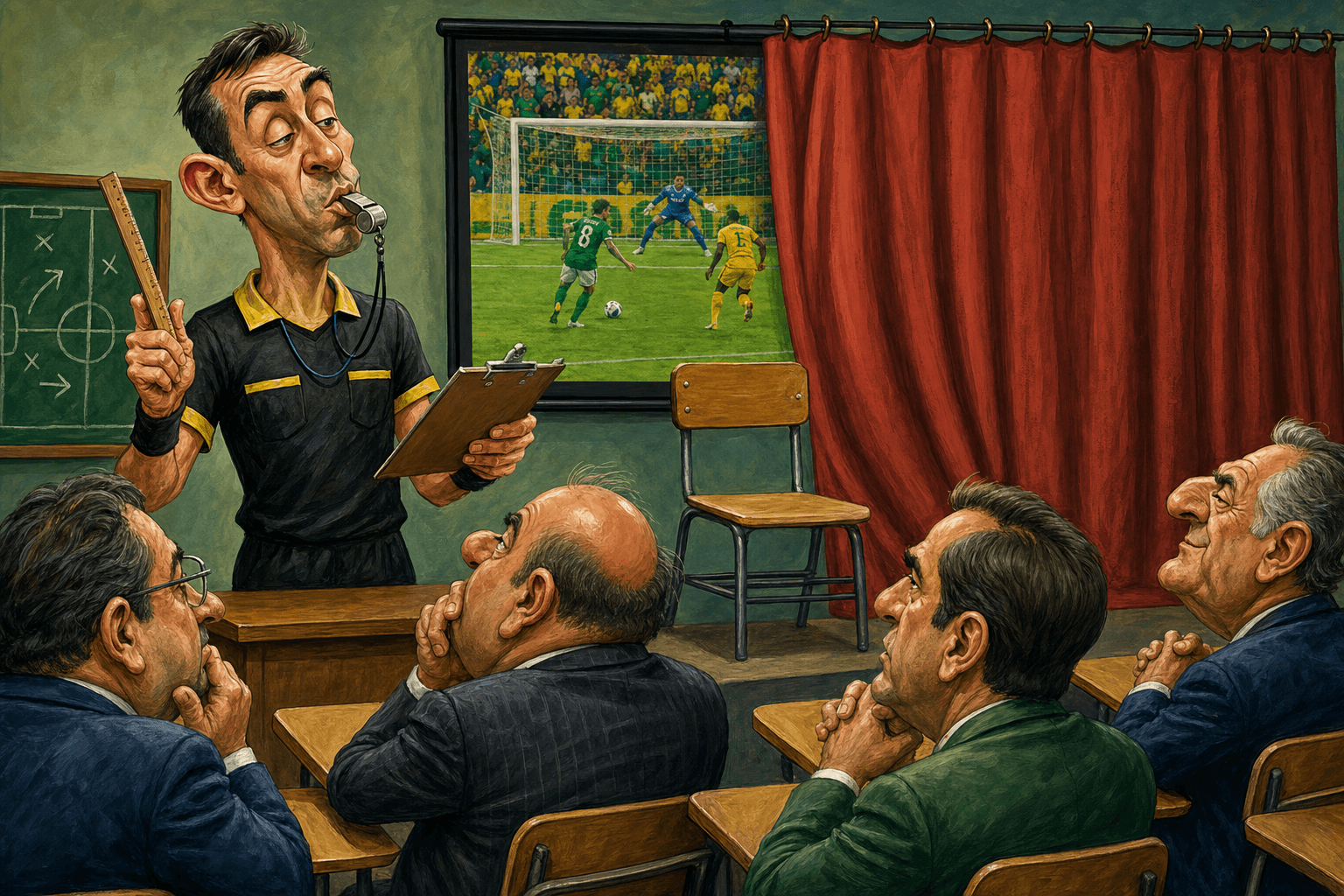 CBF transforma revisão de arbitragem em chamada escolar — e o VAR fica de castigo