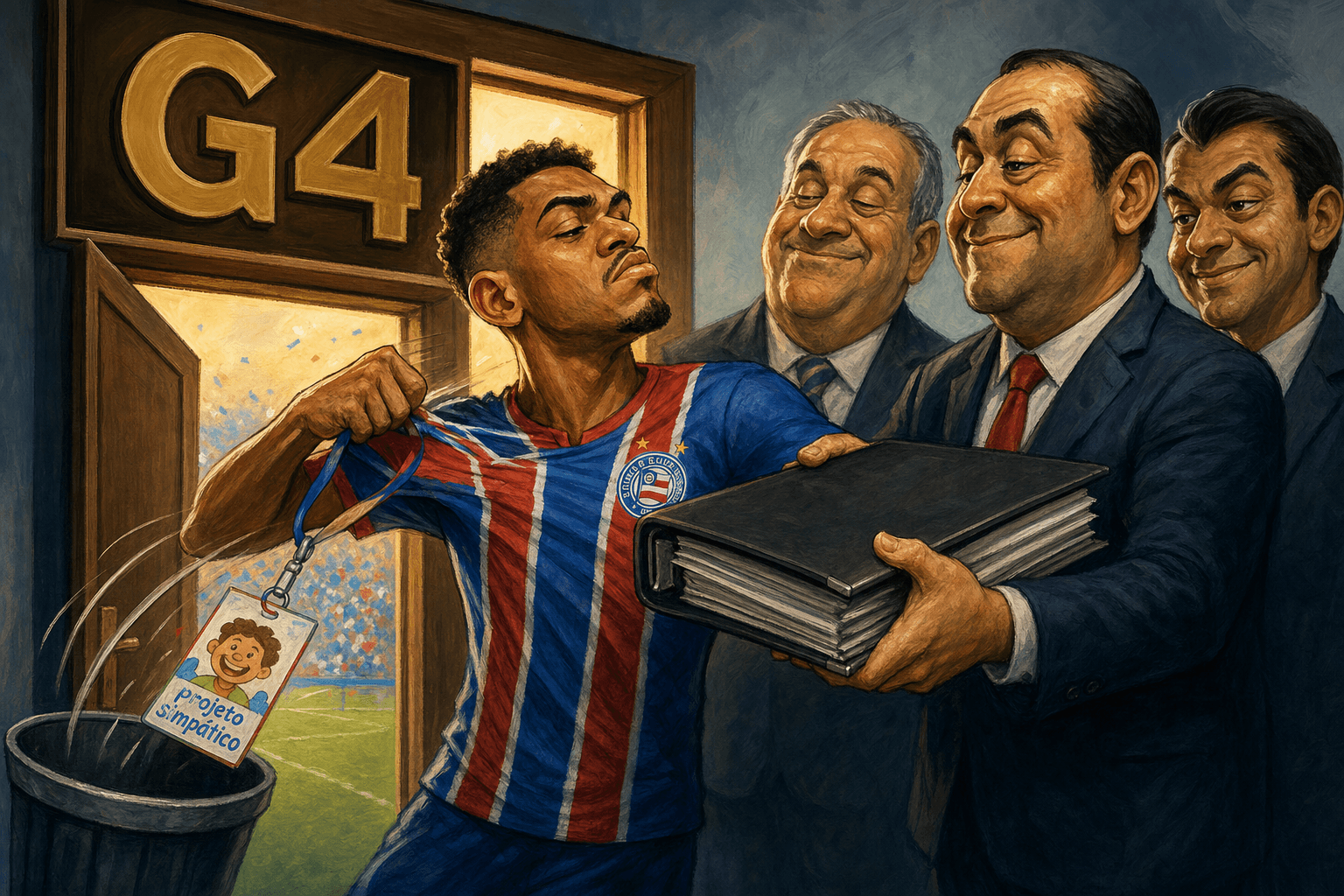 O Bahia entrou no G4. A fase do “projeto simpático” acabou
