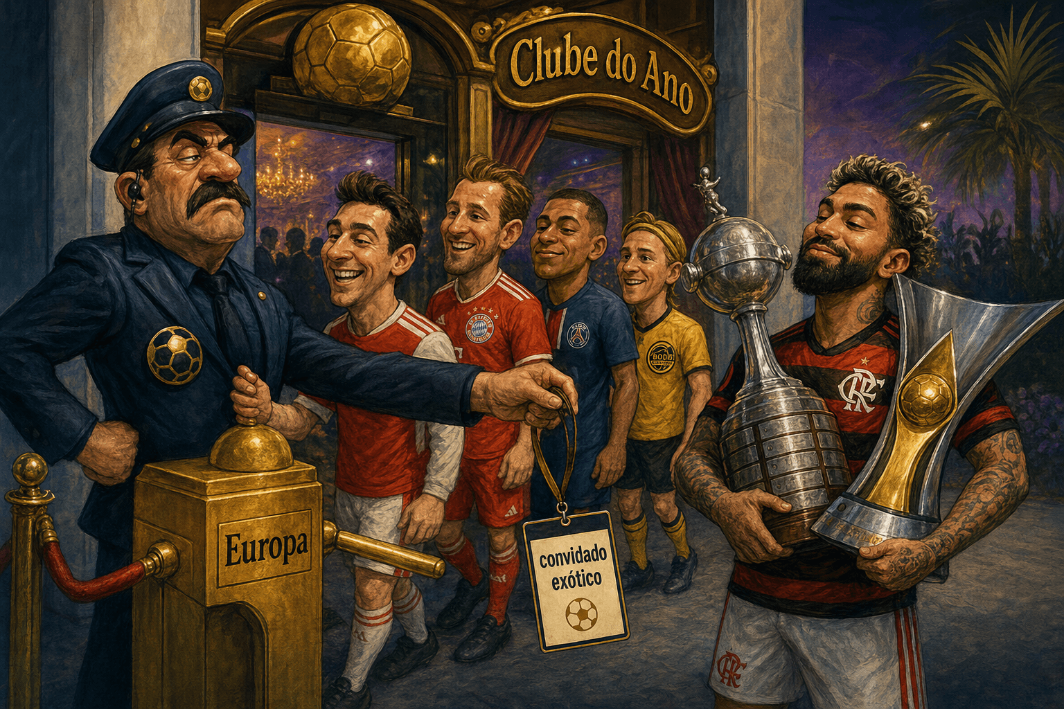Flamengo indicado: a Bola de Ouro vai premiar o mundo ou só decorar a Europa?