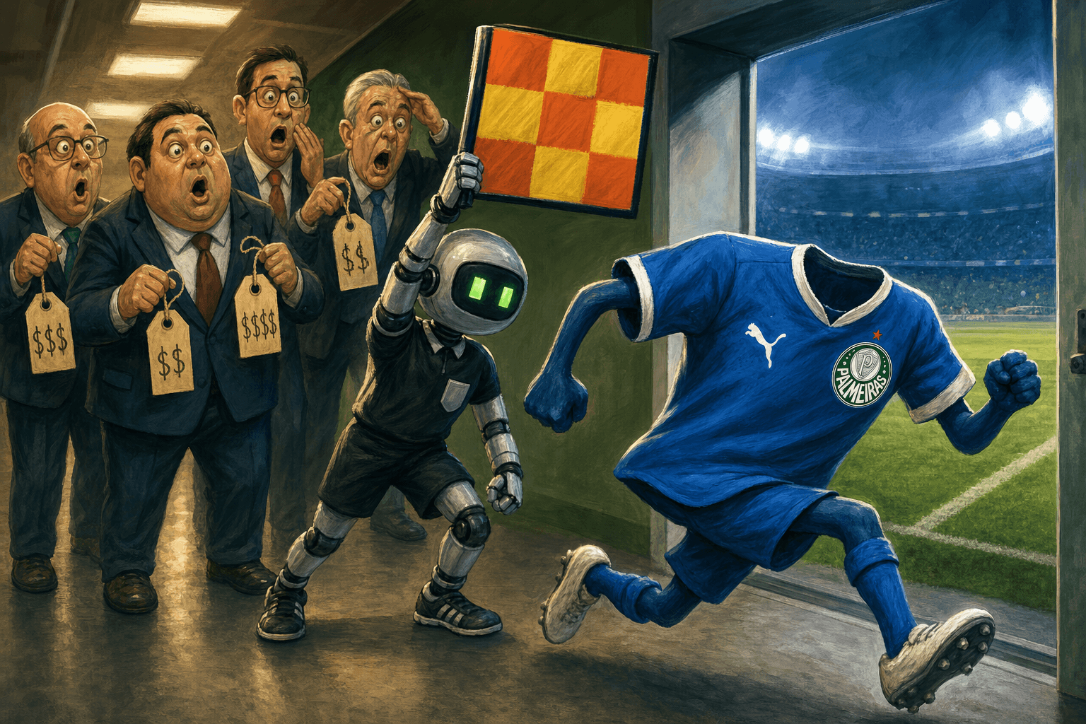 A nova camisa do Palmeiras estreou impedida — e a culpa não é do VAR