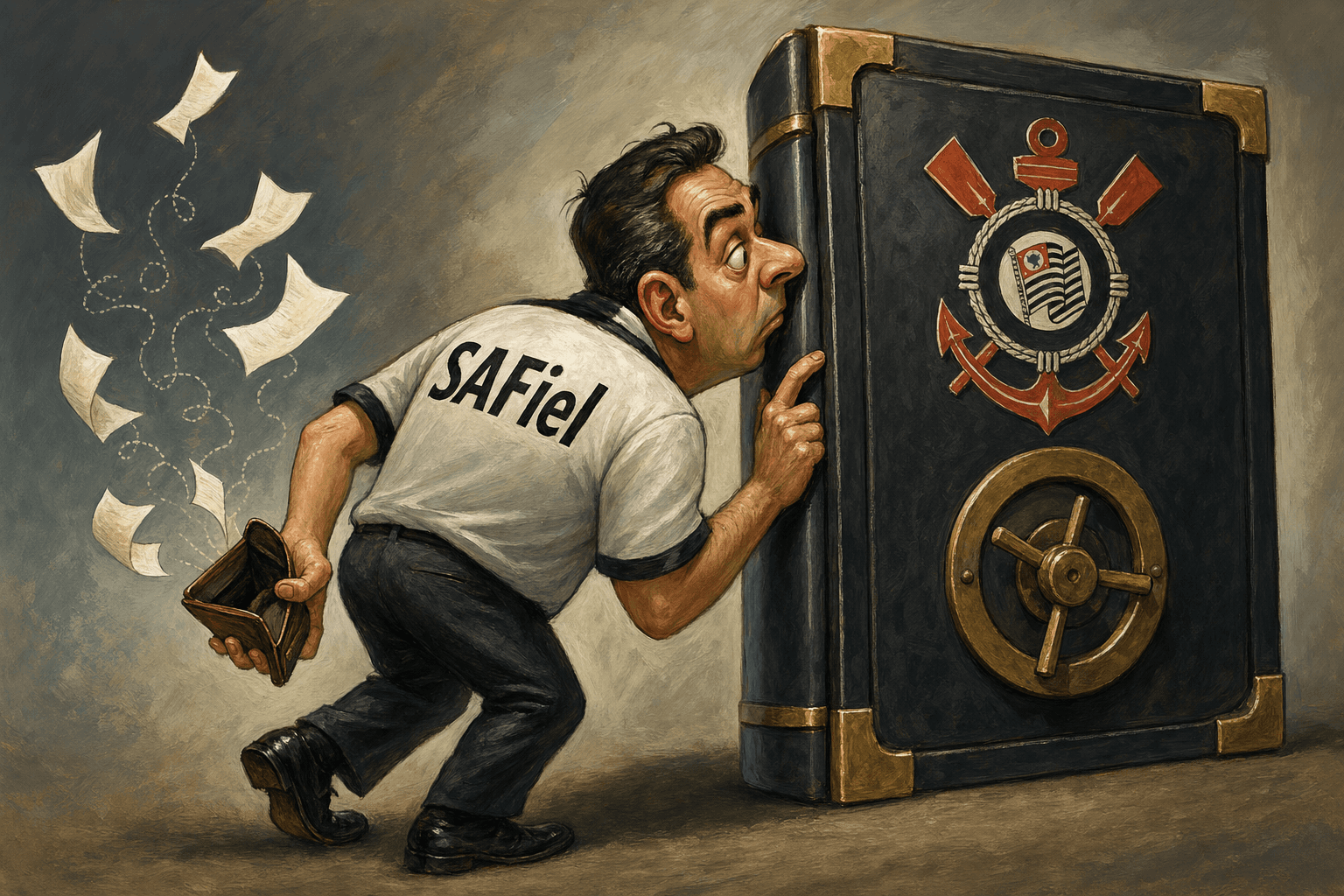 SAFiel quer abrir os livros do Corinthians sem mostrar o cheque