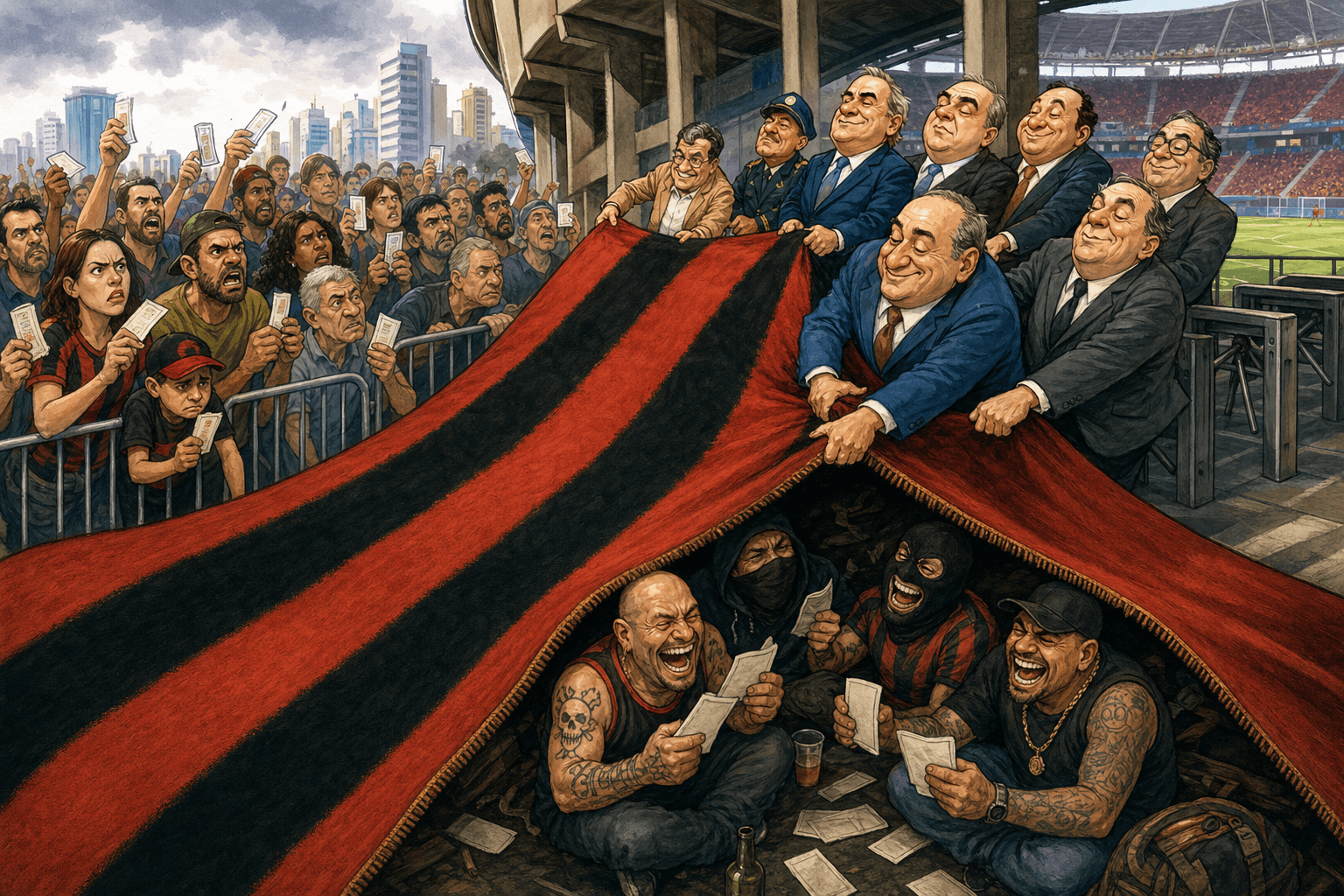 Torcida única é rendição — e o Flamengo precisa levar a punição ao CPF