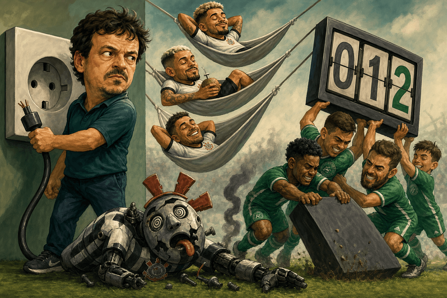 Corinthians fez gol em um minuto — e tirou os outros 89 de folga